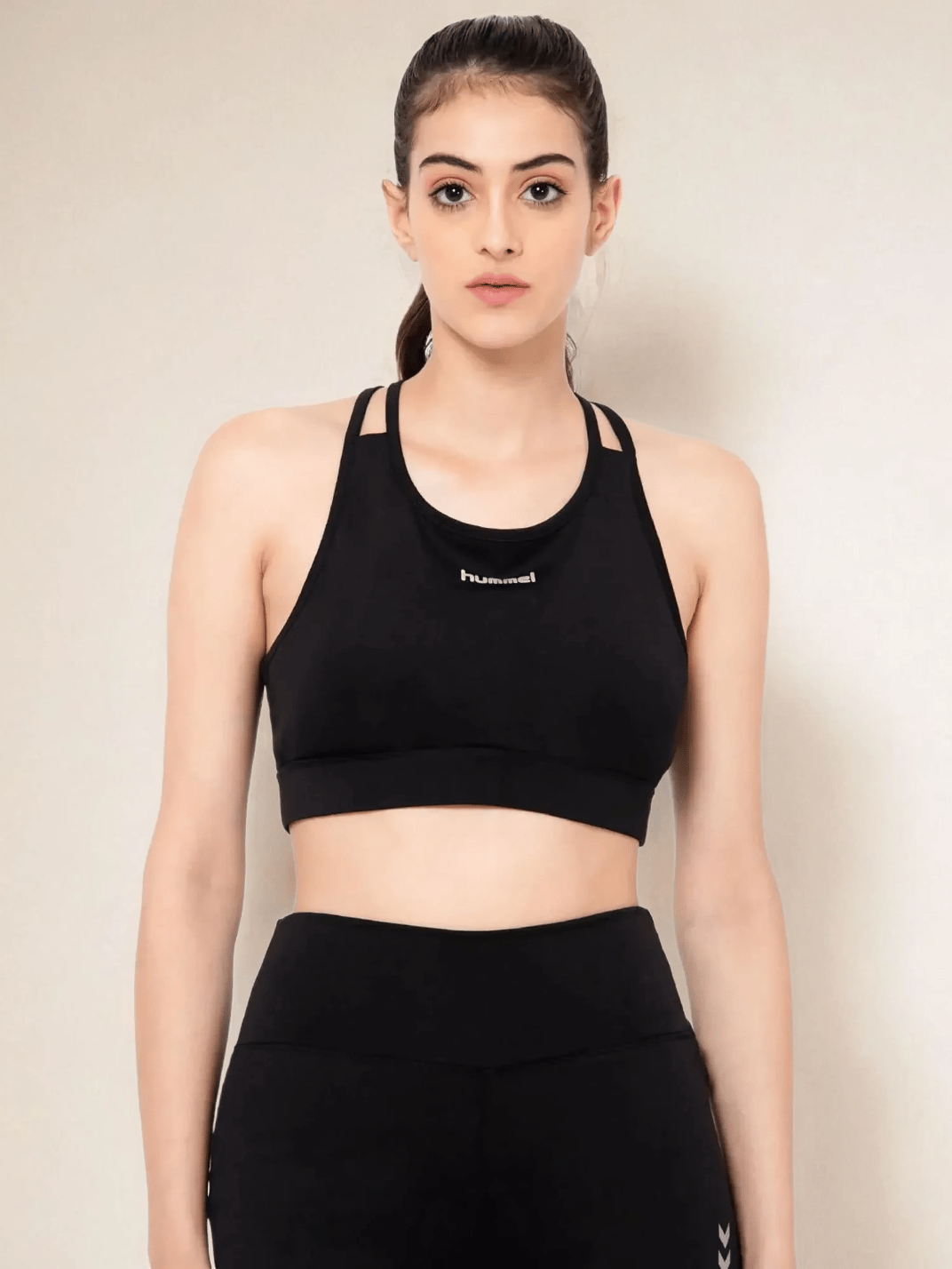 Nigel Women Polyester Black Bra