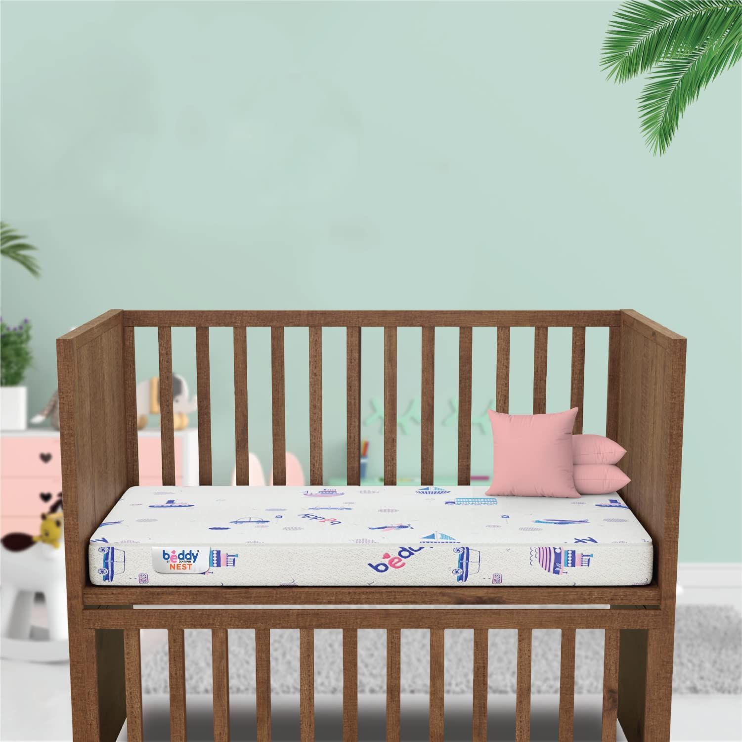 Centuary Mattresses Beddy Nest Crib Cot Natural Baby Child Coir Latex Mattress