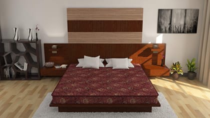 Centuary Mattresses Joy 4-inch Double Size Orthopedic Support Extra firm Reversible Coir Mattress