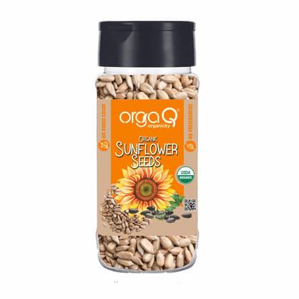 OrgaQ Organicky Organic Sunflower Seeds (surajmukhi ke beej)