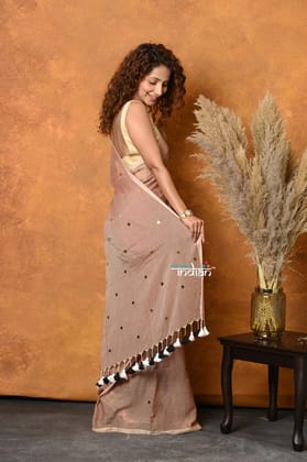 Pure Mul Cotton Handloom Saree