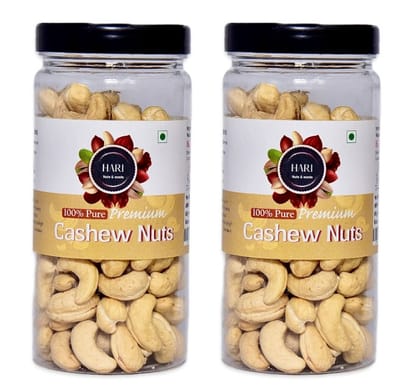  "HARI Nuts & Seeds 100% Pure Premium Cashew Nuts (Pack of 2)"