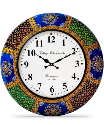  Village Clockworks Birmingham England The Original Hand Painted Wall Clock