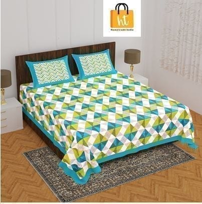 Hometrade India- Double Bedsheet-RJ-14-(XXX-XXX)-363