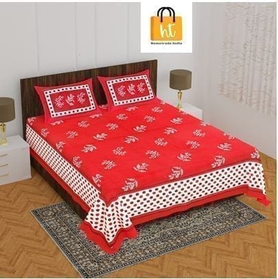 Hometrade India- Double Bedsheet-RJ-14-(XXX-XXX)-297