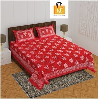 Hometrade India- Double Bedsheet-RJ-14-(XXX-XXX)-289