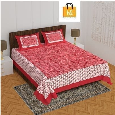 Hometrade India- Double Bedsheet-RJ-14-(XXX-XXX)-274