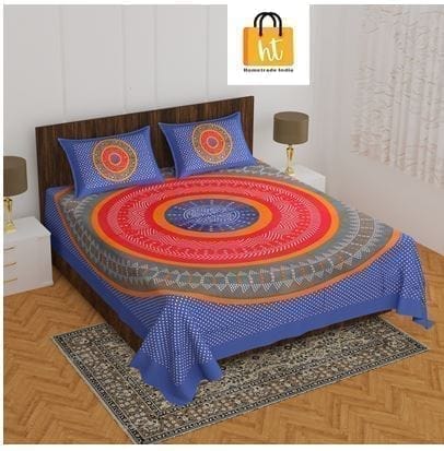 Hometrade India- Double Bedsheet-RJ-14-(XXX-XXX)-259