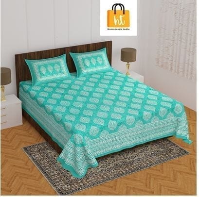 Hometrade India- Double Bedsheet-RJ-14-(XXX-XXX)-253