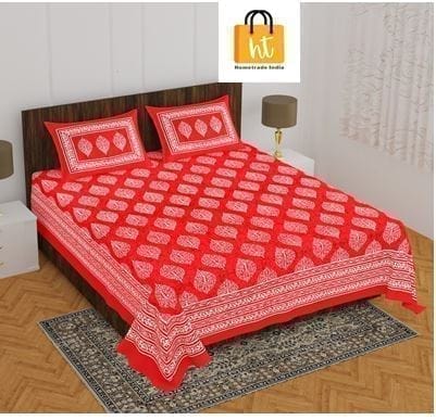 Hometrade India- Double Bedsheet-RJ-14-(XXX-XXX)-245