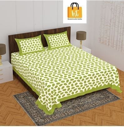 Hometrade India- Double Bedsheet-RJ-14-(XXX-XXX)-218