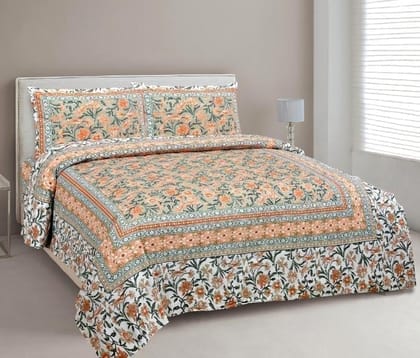 Hometrade India- Double Bedsheet-RJ-14-(XXX-XXX)-118