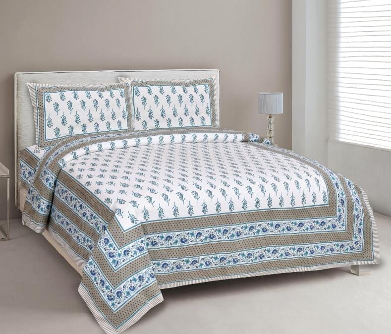 Hometrade India- Double Bedsheet-RJ-14-(XXX-XXX)-111