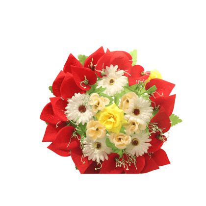  Artificial Flower Bouquet for Home Decoration