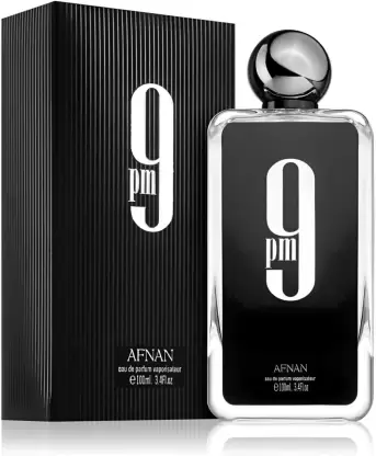 AFNAN 9 PM EAU DE PARFUM FOR MEN 3.4 Oz /100ml Perfume Spray