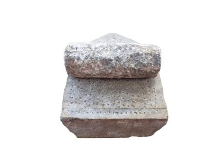  Authentic Indian Granite Stone Pestle and Mortar Set