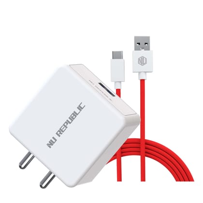 Sprint All In One 25W 5A Fast Charging Adapter with Cable (USB To Type-C)