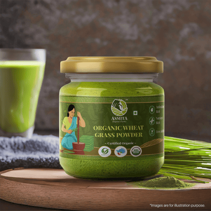 Organic Wheat Grass Powder - 100 gm