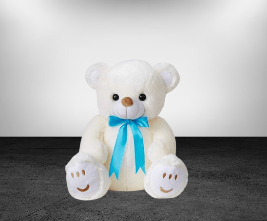 Teddy Bear, Cute, Soft Toy (33 Cm, White, Cream), Great Birthday Gift (Cute Small Teddy Bear)