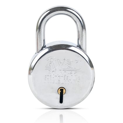 Ryan Round 65 eight lever Double Locking Steel Padlock With 3 Steel Keys | Shop Ryan Locks