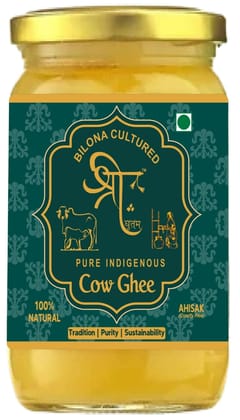 Shree Ghritam (500ml) 100% Organic A2 Cow Bilona Ghee