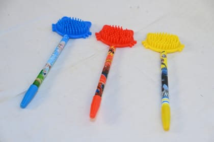 Cute Cartoon Character Pens with Soft Bristles