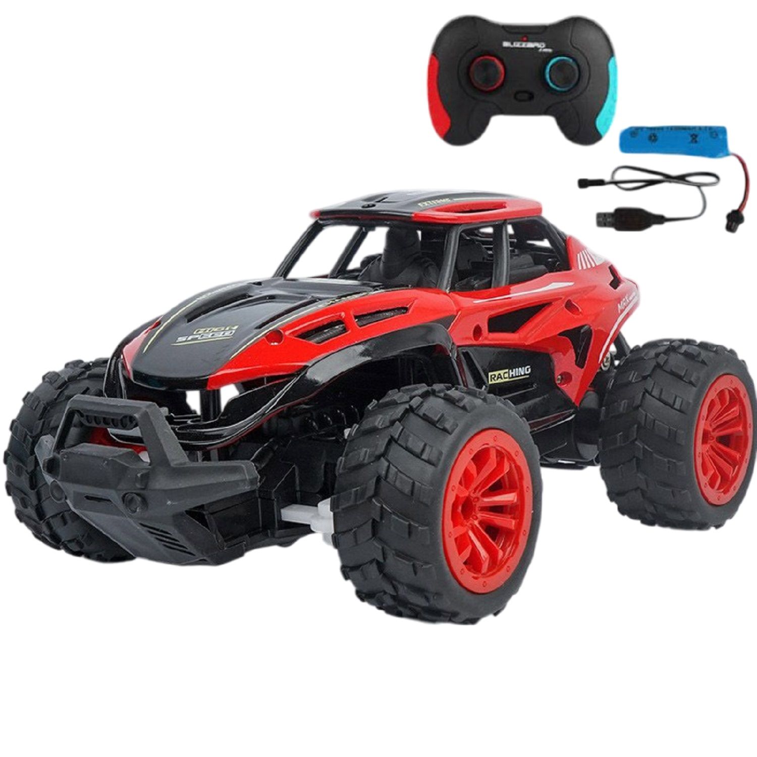 KTRS ENTERPRISE off-road remote control car RC high-speed 2.4g wireless charging toy climbing car racing