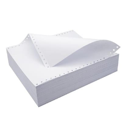 Dot Matrix Computer Paper | 10x12x1 Part | 1000 Sheets| 60gsm | High Quality