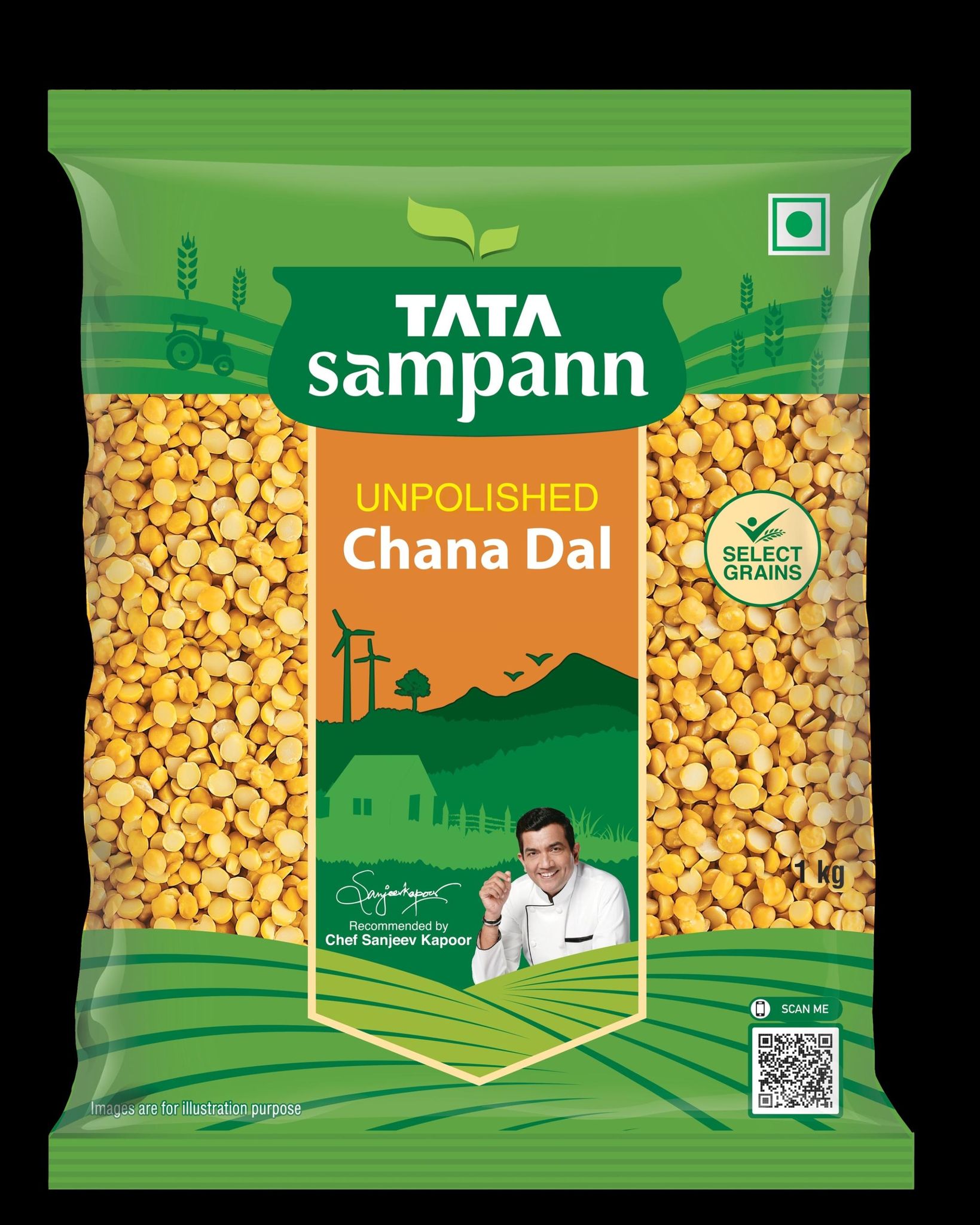 Tata Sampann Chana dal 1kgÂ 