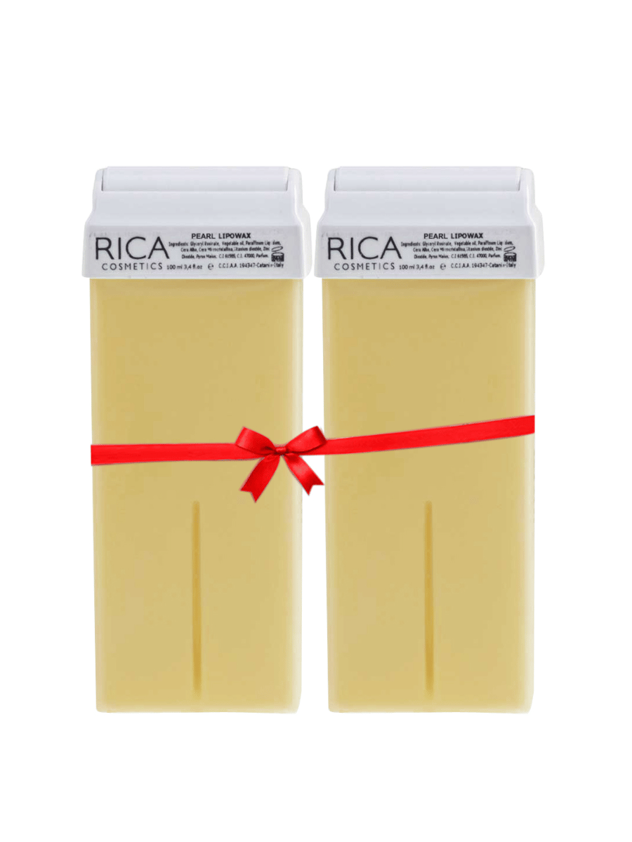 Rica Pearl Roll-On Wax Kit Set of 2 Refill Wax - 100 ML