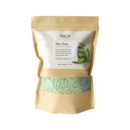 Rica Aloe Vera Brazilian Hard Wax Beads-150gm