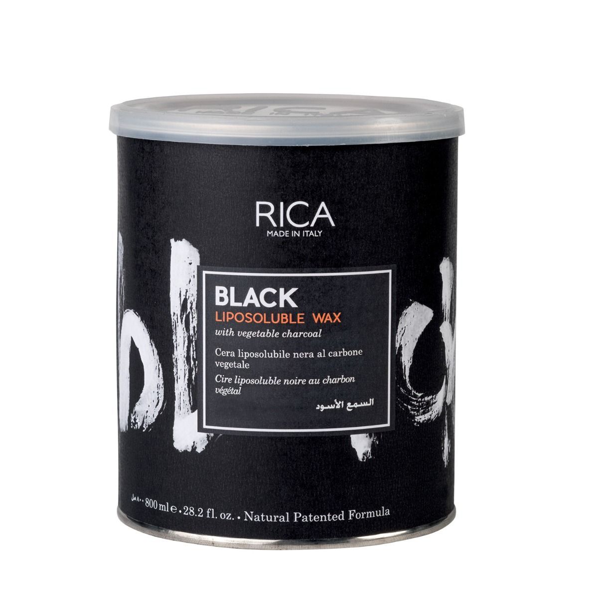 Rica Black Liposoluble Wax-800 ML