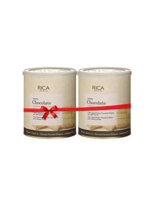 Rica White Chocolate Wax for Normal Skin  – Set of 2