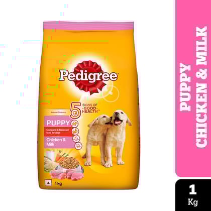 Pedigree Chicken &amp; Milk Puppy Dry Dog Food 1kg