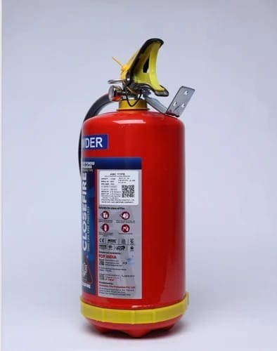 Fire extinguisher, 1 kg, ISI marked, ABC type, for home, office, and car