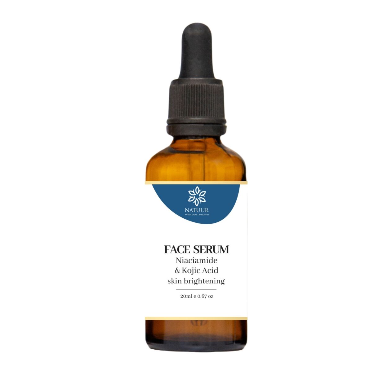 Natuur 10% Vitamin C Face Serum with Vitamin C, 5% Niacinamide & Hyaluronic Acid for Skin Radiance - 10 ml/ 20 ml