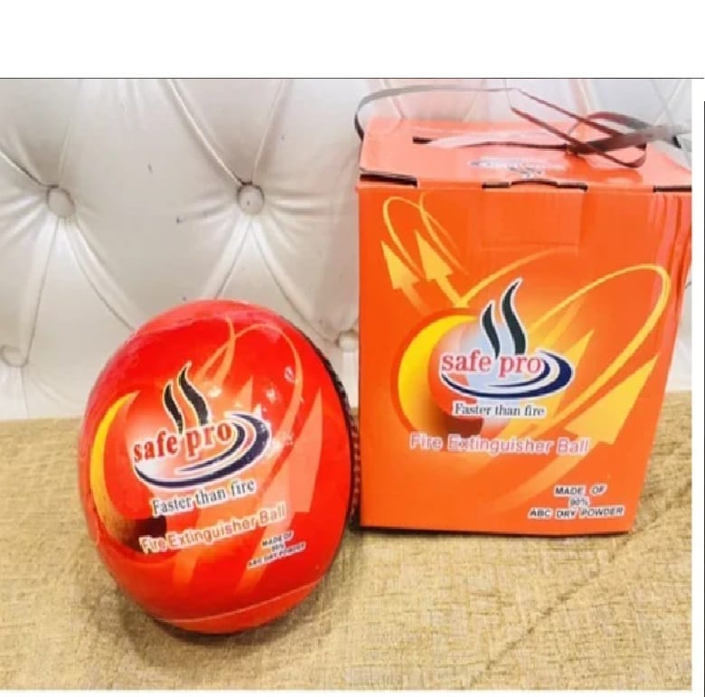 Safe Pro Fire Extinguisher Ball 100% ABC Dry Powder Faster Than Fire