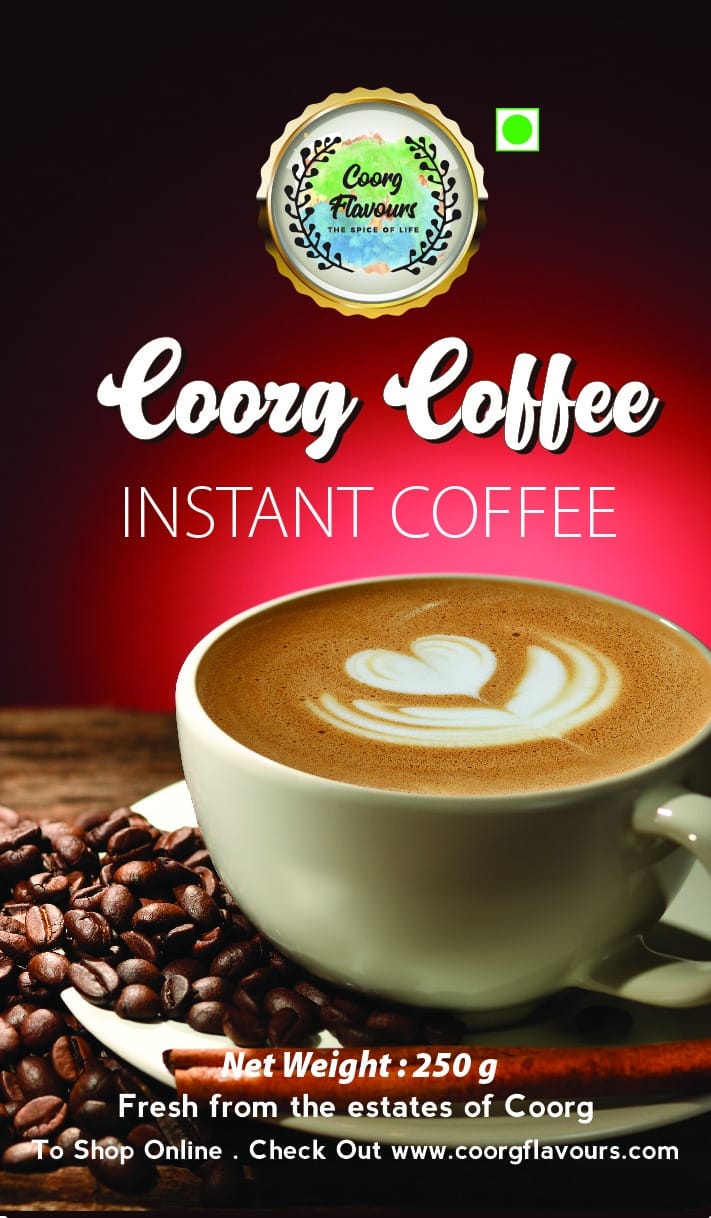 COORG FLAVOURS INSTANT COFFEE PREMIUM 200 GRMS