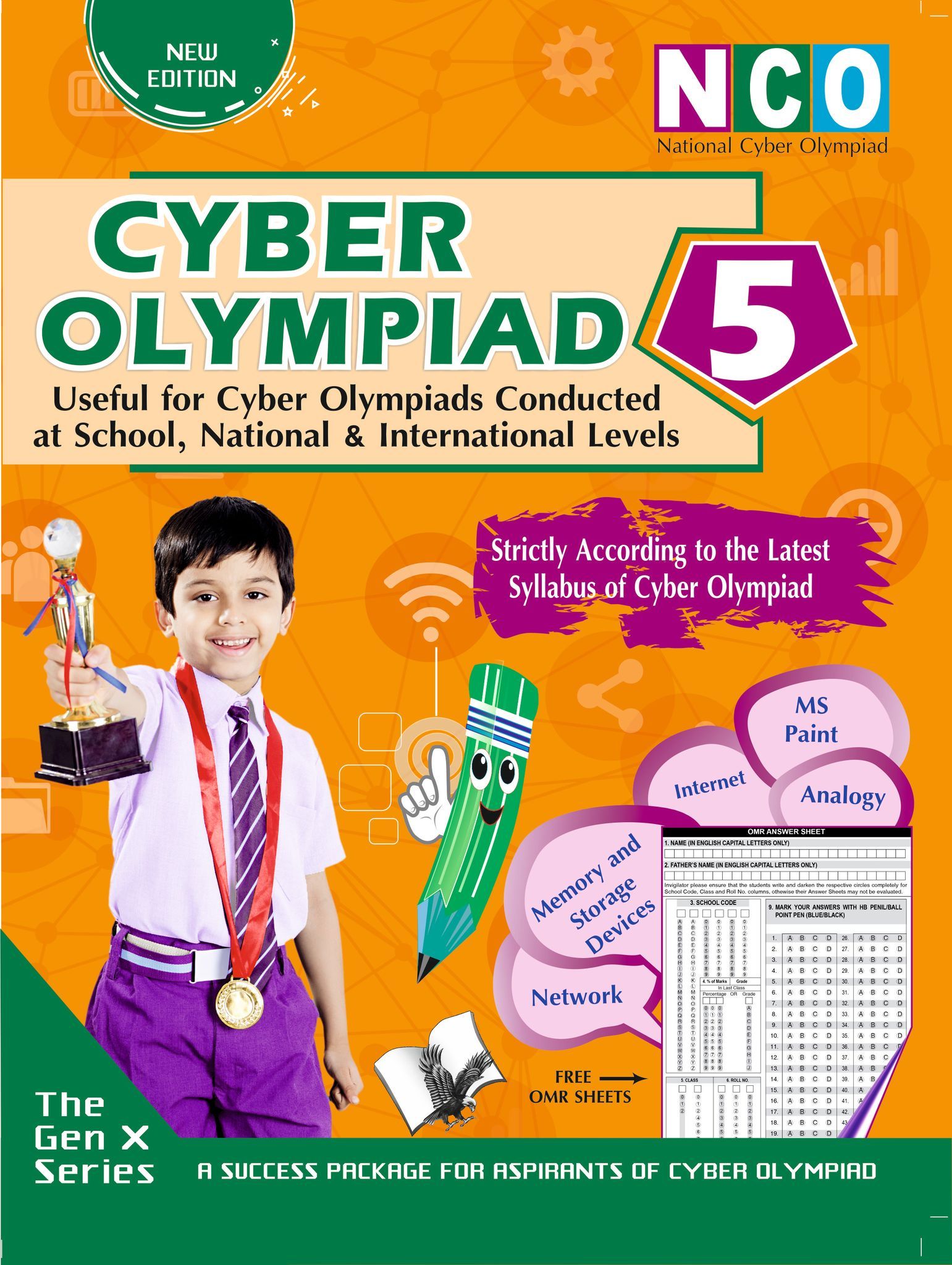 National Cyber Olympiad - Class 5(With OMR Sheets)