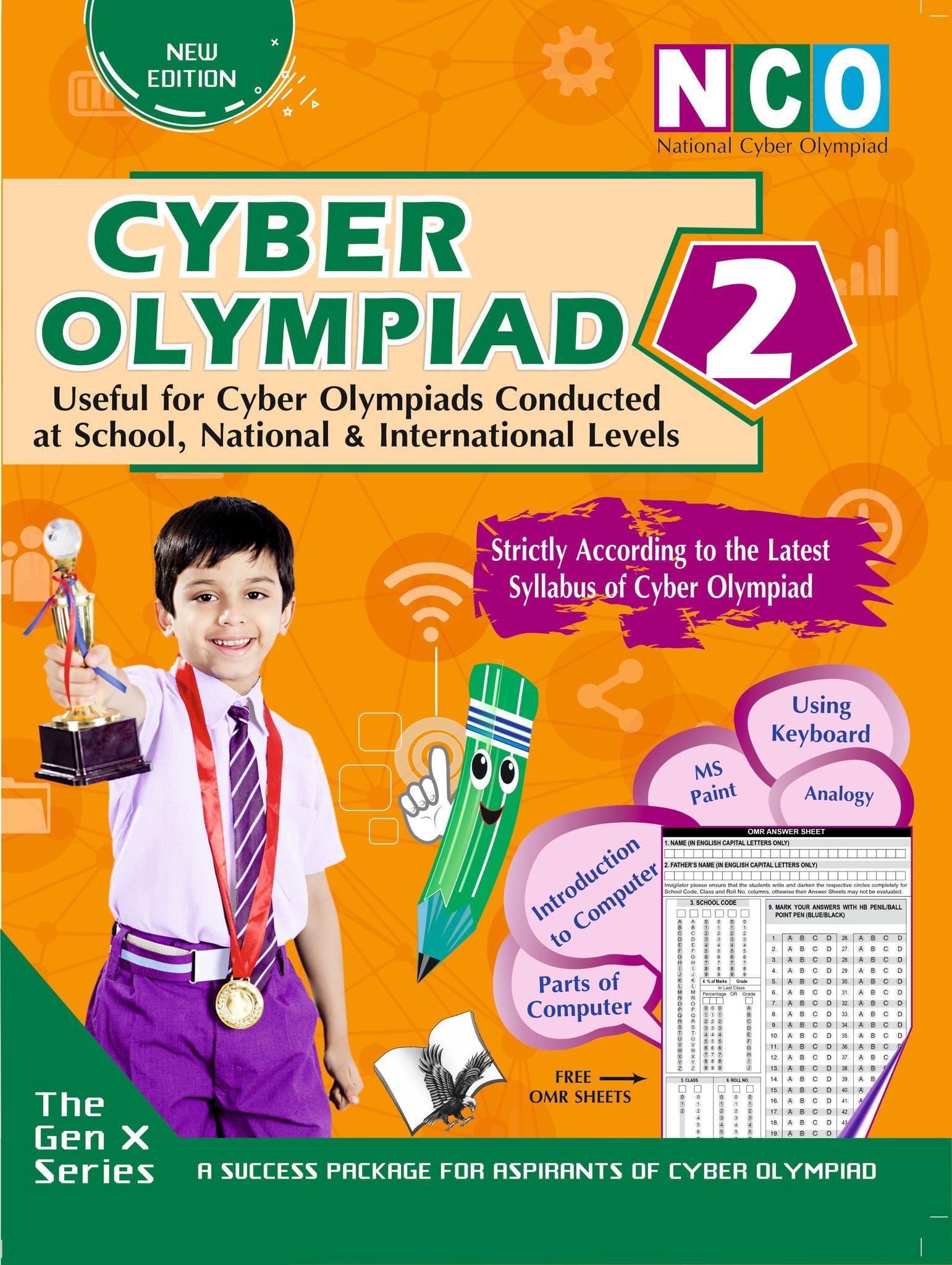 National Cyber Olympiad - Class 2(With OMR Sheets)