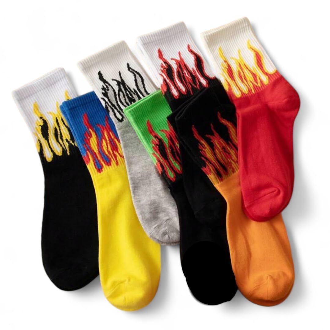 Flame socks online