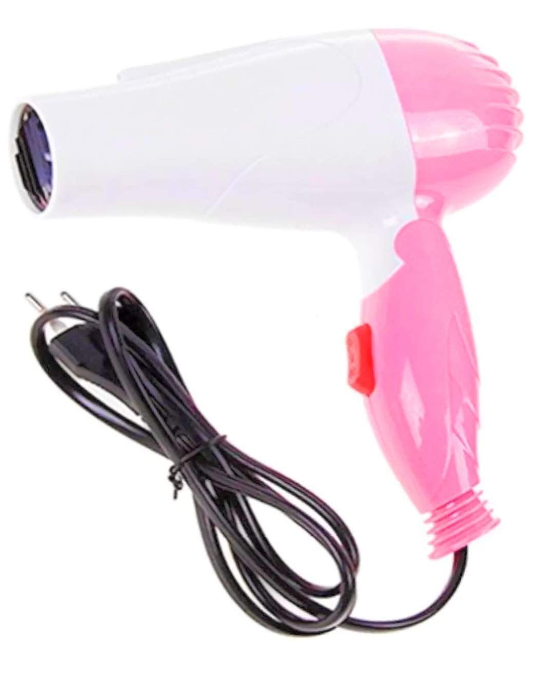 DAYBETTER® Professional Hair Dryer for Men and Women Foldable NV-1290 1000W Pink (Color My be Change) Tar-B3