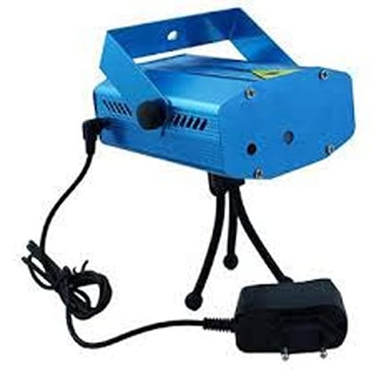 DAYBETTER� Mini Laser Led Projector Stage Lighting Sound Activated Laser Light for Party, DJ and Home Decoration Blue | VD-C-26