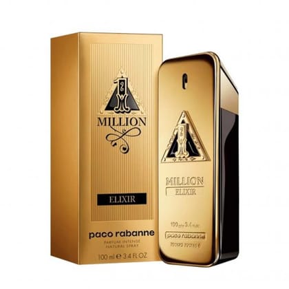 Paco Rabanne 1 Million Elixir Parfum Intense for Men 3.4 fl oz/100ml - Seductive and Luxurious Fragrance