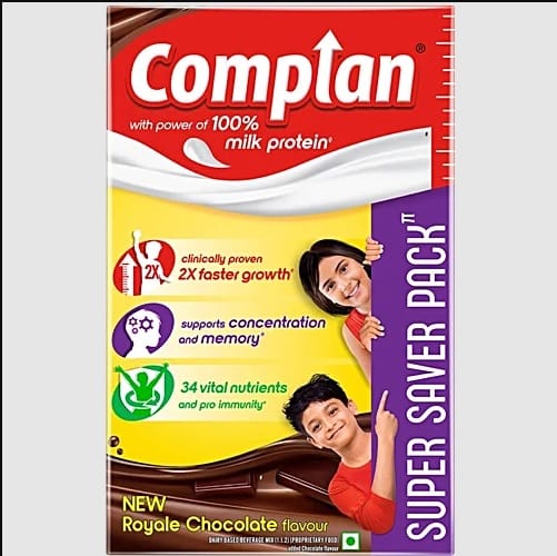 Complan Nutrition Drink Powder - For Kids, Royale Chocolate Flavour, 750 g