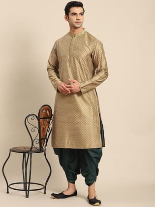 Men Gold Kurta Set