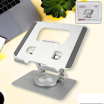  Aluminum Alloy Adjustable Foldable Laptop Stand Holder for Macbook Air Pro Notebook Tablet Computer