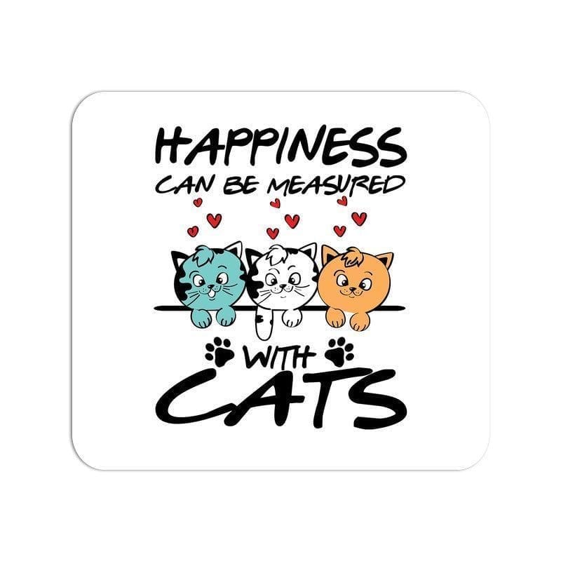 Feline Happy Mouse Pad