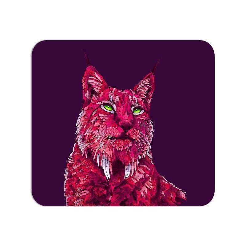 Roar Of The Fuchsia Lion Mouse Pad