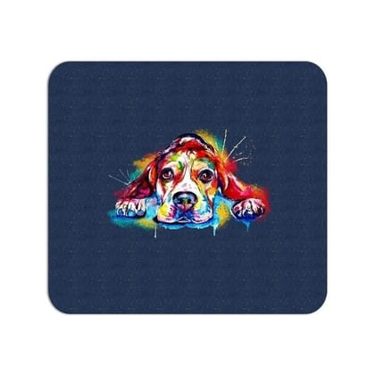 Droopy Dog Eyes Mouse Pad